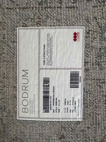 Photo of free Rug (Bodrum) 8x10 feet (St. Johns Wood NW8) #1