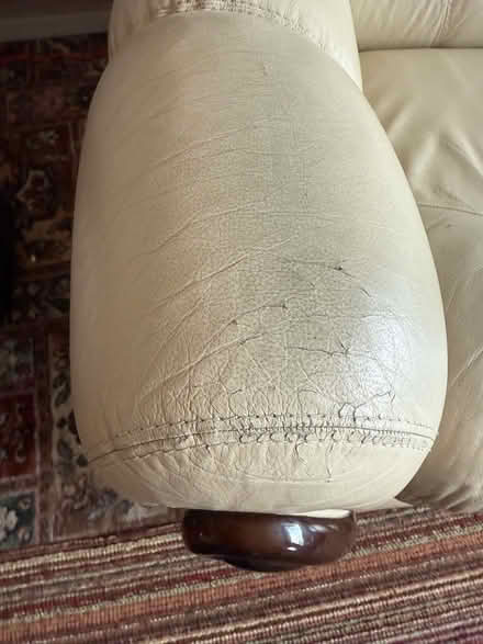 Photo of free Italian Leather Three Piece Suite (Kidderminster DY10) #2