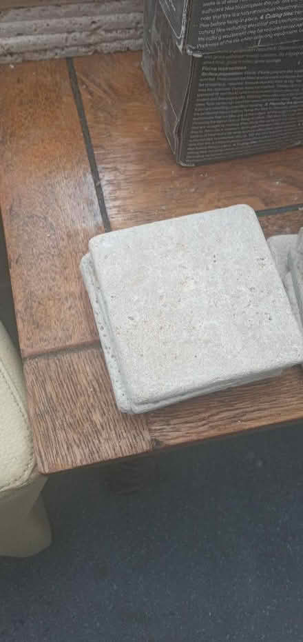 Photo of free 140 new natural stone tiles (Whitehill GU35) #1