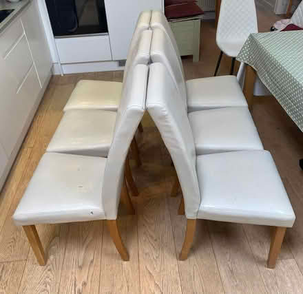 Photo of free 6 Faux Leather Dining Chairs (Twickenham TW1) #1