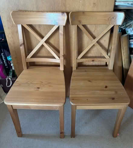 Photo of free 2 x dining chairs (Portslade BN41) #1