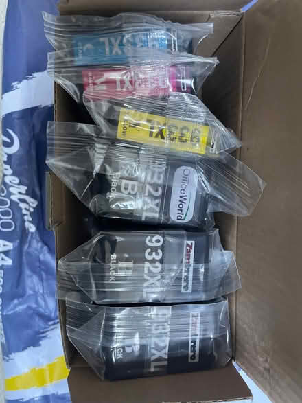 Photo of free Brand new ink cartridges (Acton W3) #2