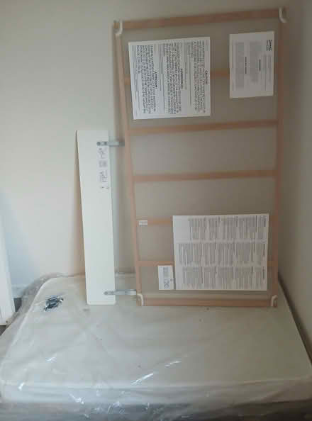 Photo of free IKEA Crib with mattress and rail (Ottawa South Keys) #3