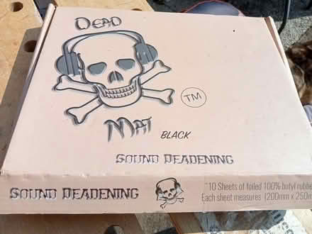Photo of free Sound deadening sheets (Shipley BD18) #1