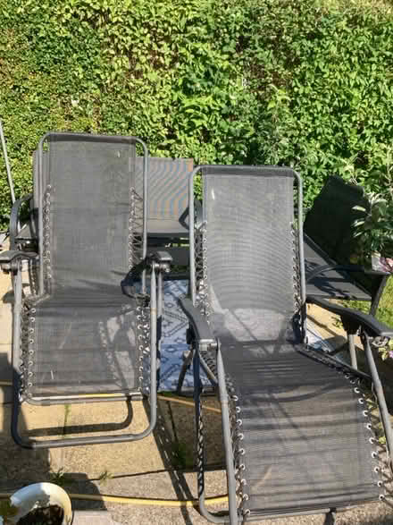 Photo of free Garden recliners x2 (DE248 derby) #2