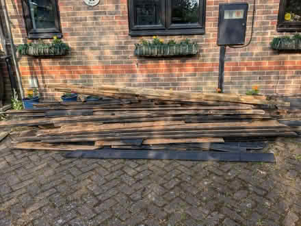 Photo of free Wood cladding and battons (Woolstone MK15) #2
