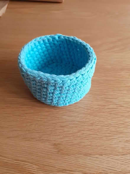 Photo of free Crocheted bowls/trinket tubs (Wandsworth Common SW12) #2
