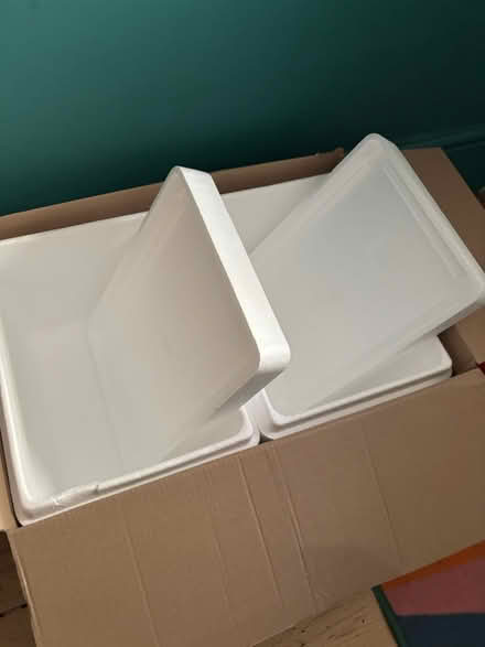 Photo of free 2 x polystyrene boxes (Heaton Chapel SK4) #1