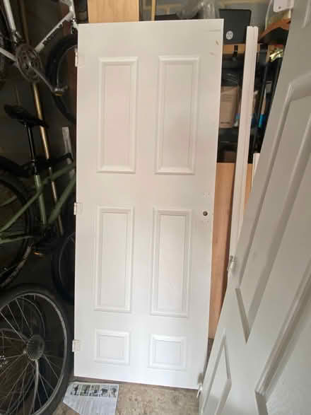 Photo of free 2 white internal fire doors (Hurstpierpoint BN6) #2