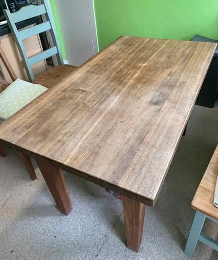 Photo of free Large kitchen table (Wirksworth DE4) #1