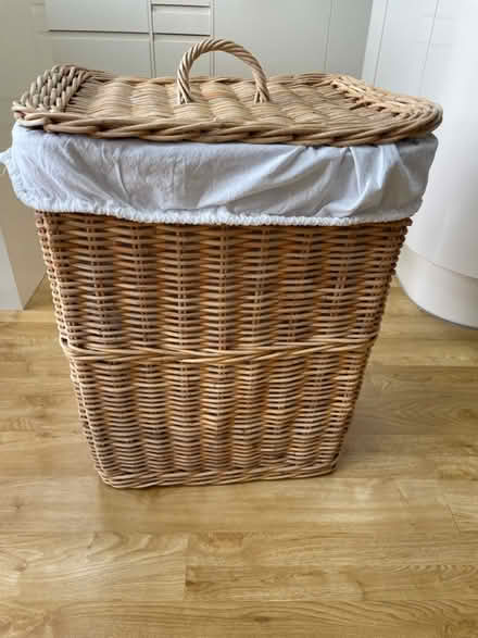 Photo of free Wicker laundry badket (TW11 Fulwell) #1