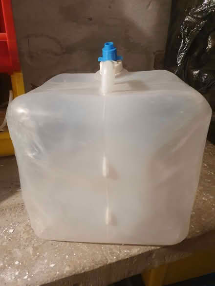 Photo of free folding camping water container (Cleckheaton BD19) #1