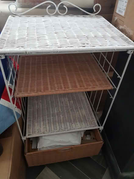 Photo of free Wicker storage shelf (B29) #1