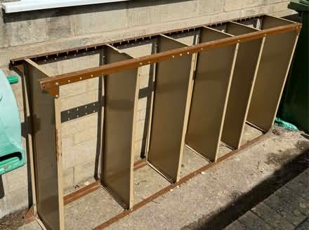 Photo of free Metal racking shelving unit (Middleyard GL5) #1