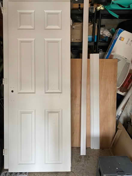 Photo of free 2 white internal fire doors (Hurstpierpoint BN6) #1