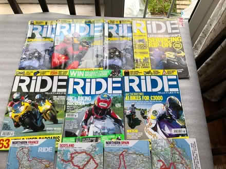 Photo of free Vintage RIDE Motorcycle Magazines (Liphook) #1