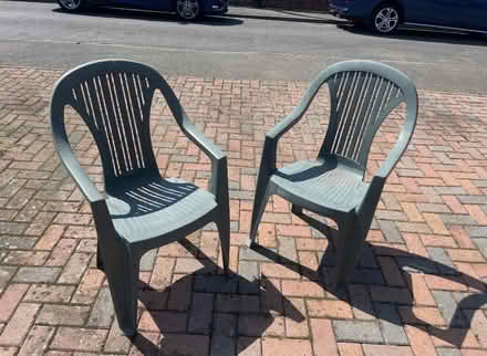 Photo of free 2 Garden Chairs (ME10) #1