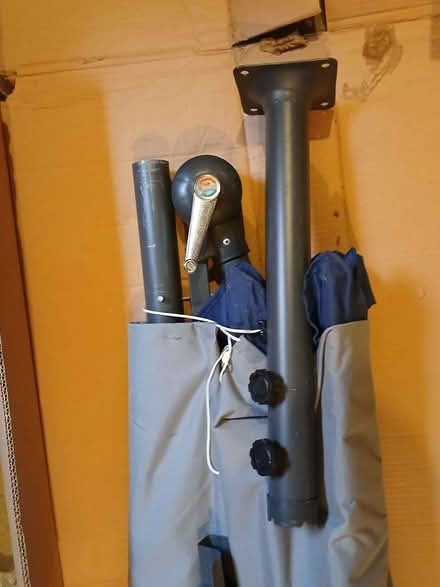 Photo of free Large garden parasol. (Hummersknott DL3) #2