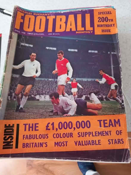 Photo of free Pile of Football Monthly magazines from 1968 to 70 (Woodley RG5) #1