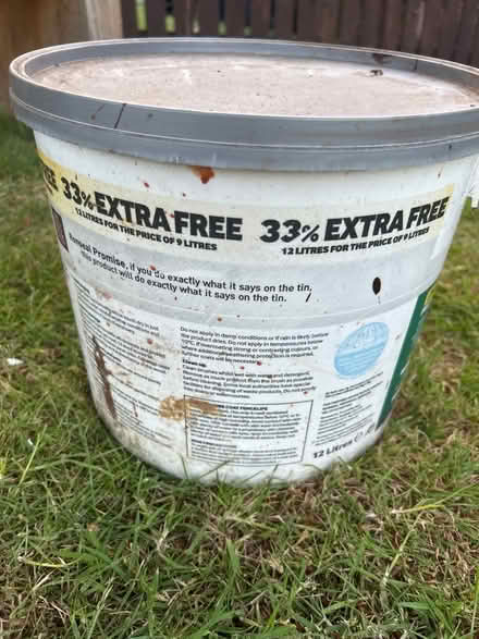 Photo of free Ronseal fence life approx 11 litres (Kettering NN15) #2