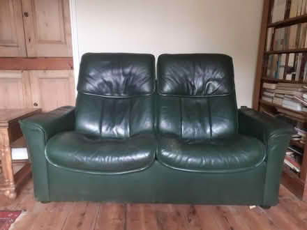 Photo of free Stressless leather settee (South Lopham IP22) #1