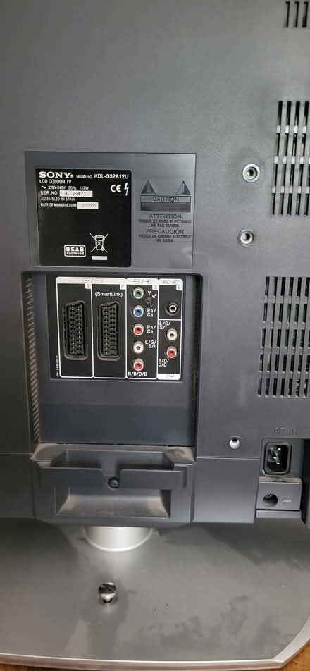 Photo of free 32" Sony TV (Fishbourne PO19) #3