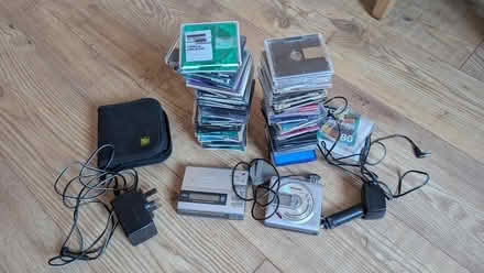 Photo of free 2 Sharp Mini Disc Player Bundles For Spares or Repair (ME9) #1