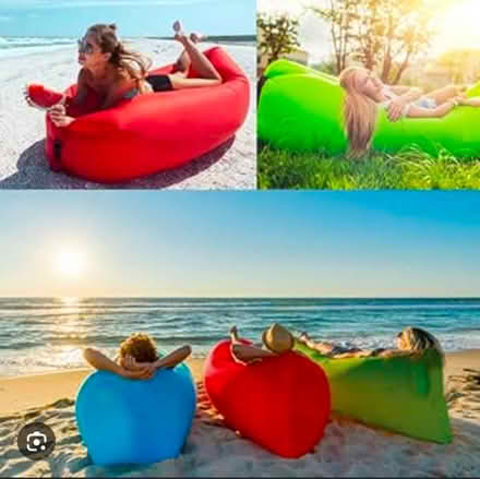 Photo of free 2x inflatable beach loungers (RG1, reading) #1