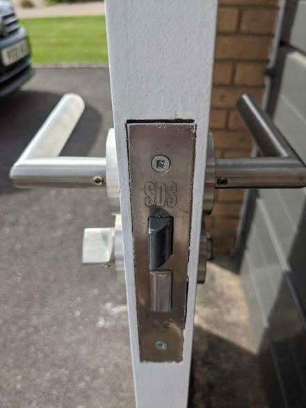 Photo of free Solid wooden interior door (Sharmans Cross B91) #3