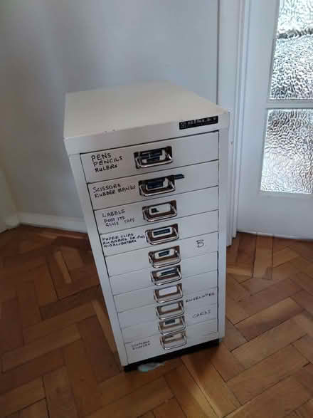 Photo of free Ten drawer filing/storage unit (Buckhurst Hill IG9) #1