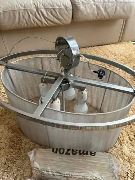 Photo of free Large oval light fitting. SW2 2LP (SW2) #1