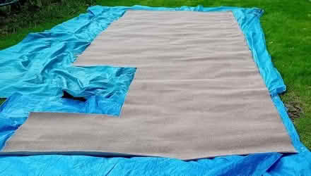Photo of free Large Off-Cut Beige Carpet Piece (Old Swarland, NE65) #2