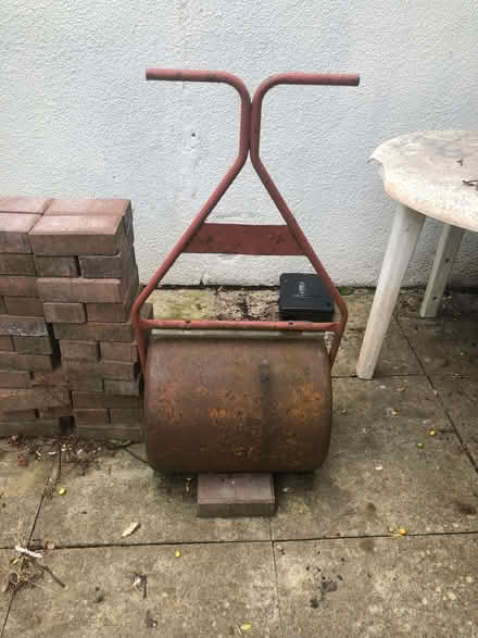 Photo of free Garden Roller (Heavy!) (Wood Farm OX3) #1