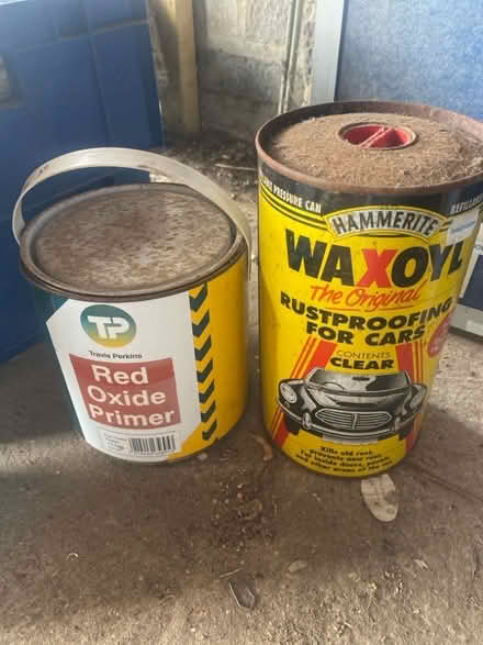 Photo of free Waxoyl, red oxide primer (Harpenden AL5) #1