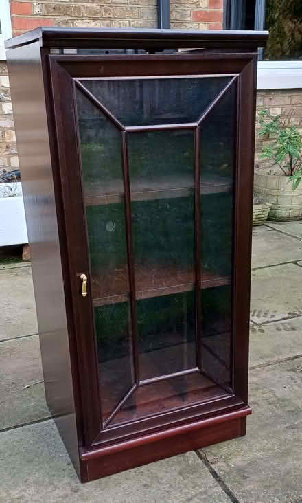 Photo of free Mahogany Veneer HiFi Cabinet With Storage for Vinyls (CT7) #1