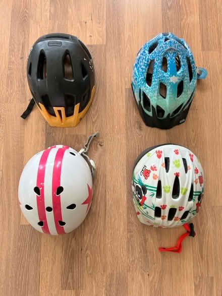 Photo of free Kids cycle helmets (SE25 6SB) #1