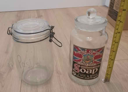 Photo of free Glass storage jars. Vintage style (SW11) #3