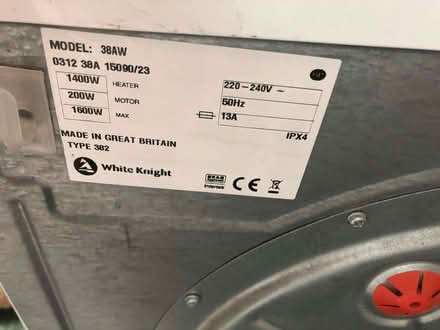 Photo of free Vented Tumble Dryer (Lightpill GL5) #2
