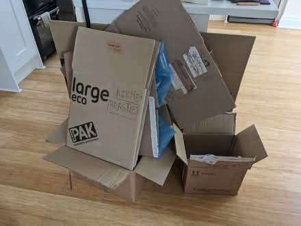 Photo of free 8 various size moving boxes (Didsbury) #1