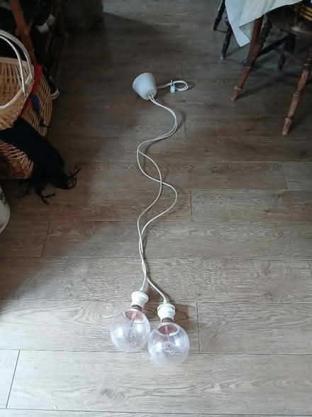 Photo of free Pair of pendant lights (Stroud GL5) #1