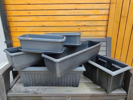 Photo of free 6 x Pant Troughs (Blackrock) #2