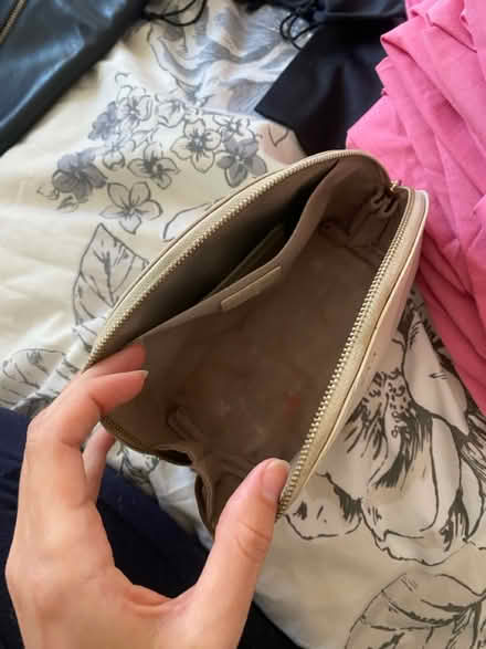 Photo of free Leather makeup bag (Herne Hill, SE24) #2