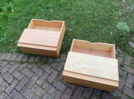 Photo of free Wooden under-bed boxes (Milford GU8) #2