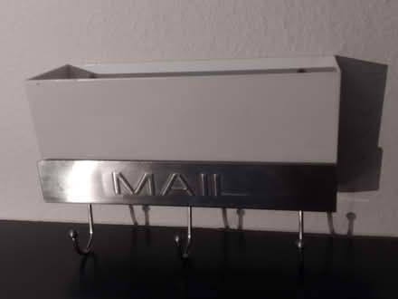 Photo of free 3-hook Mail Caddy (Ballard) #1