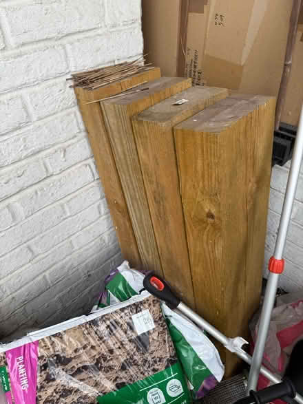 Photo of free Softwood sleepers (Bow, E3) #1