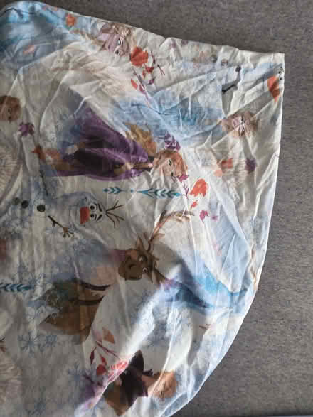 Photo of free Frozen themed single fitted sheet (Chingford Mount E4) #1