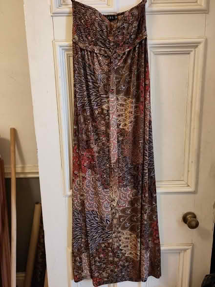 Photo of free Strapless maxi dress - size 12 (L1 Liverpool City Centre) #1