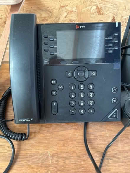Photo of free 4 x Poly Office Phones (Oulton Broad NR32) #1