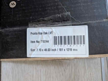 Photo of free Laminate flooring (Hatchford, nr Cobham KT11) #4