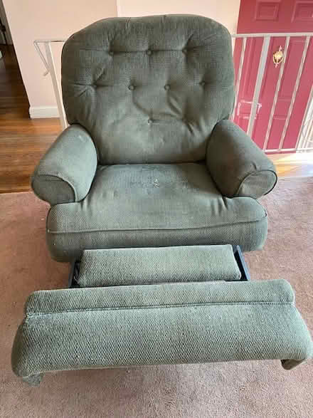 Photo of free Recliner & Couch (Lowell) #2